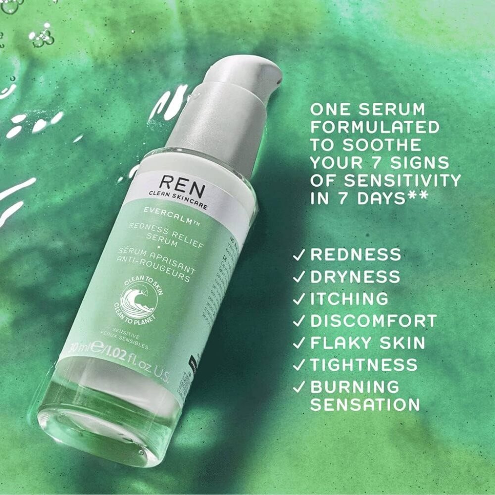 NIB REN Skincare Evercalm Redness Relief Serum